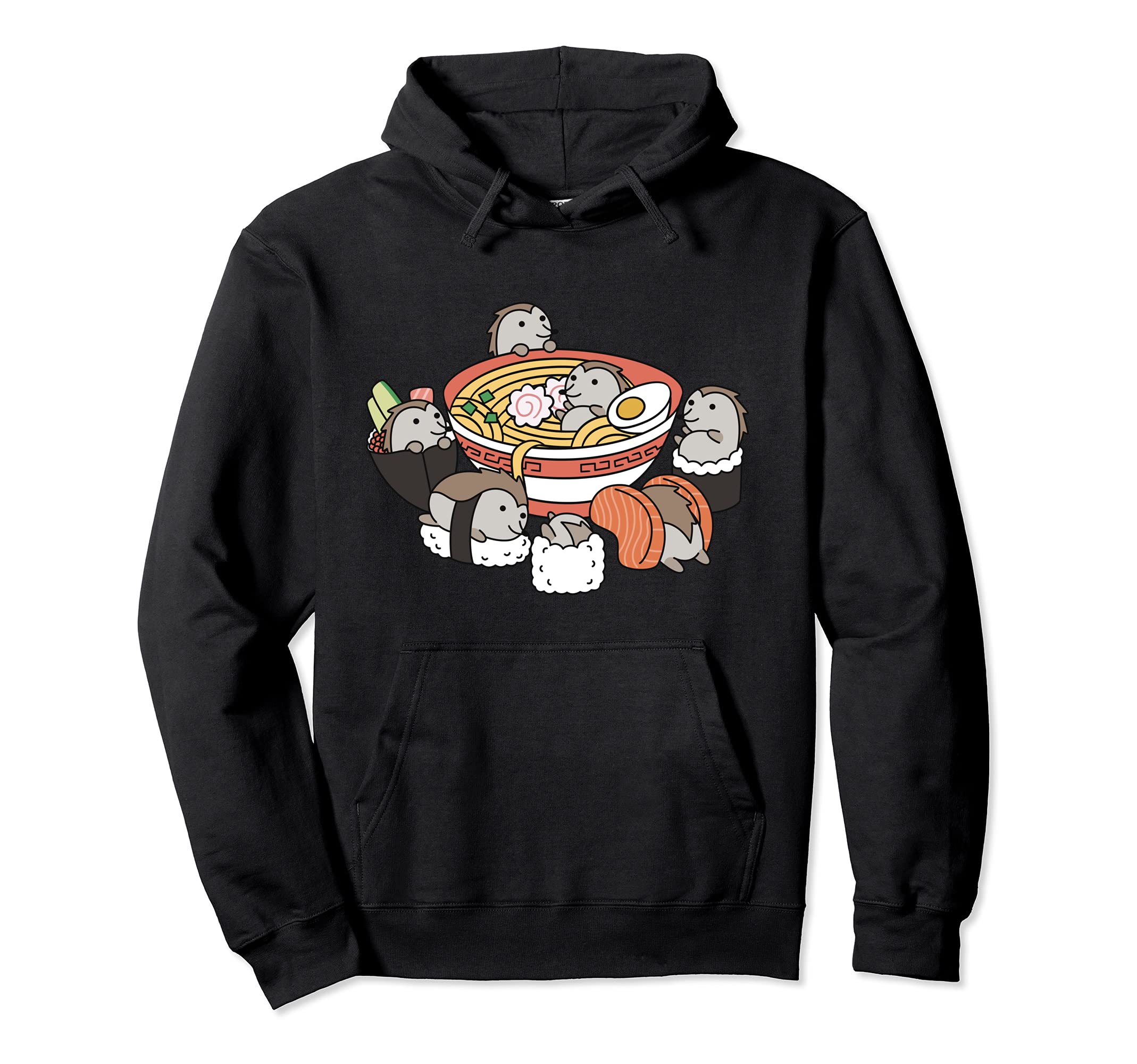 Ramen Sushi Hedgehog Pet Pullover Hoodie