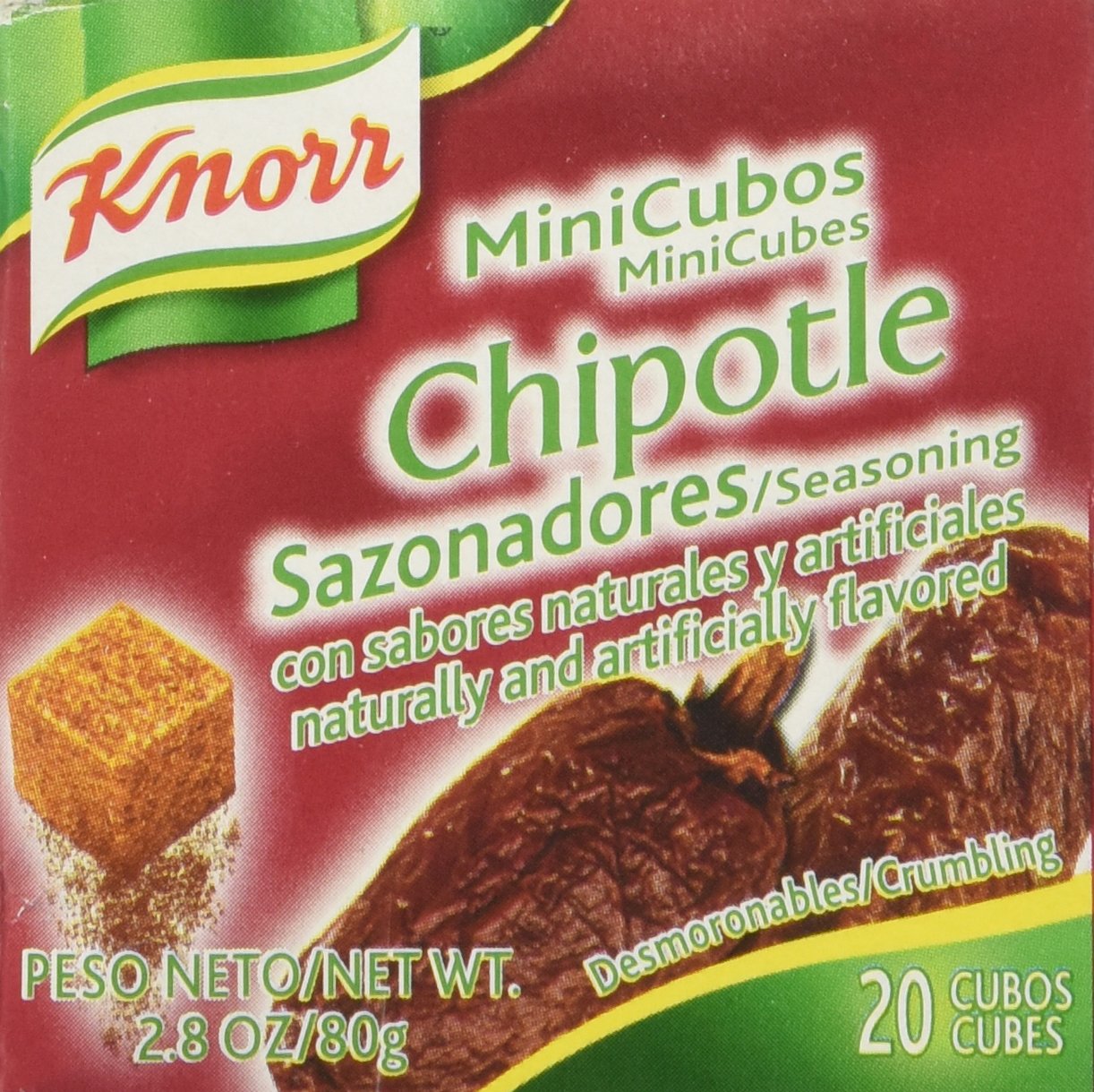 Knorr MiniCubes Cilantro Seasoning, 2.8Ounce Grocery