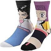 Bioworld KPop Demon Hunters Rumi & Jinu Magnetic Hand Holding Socks