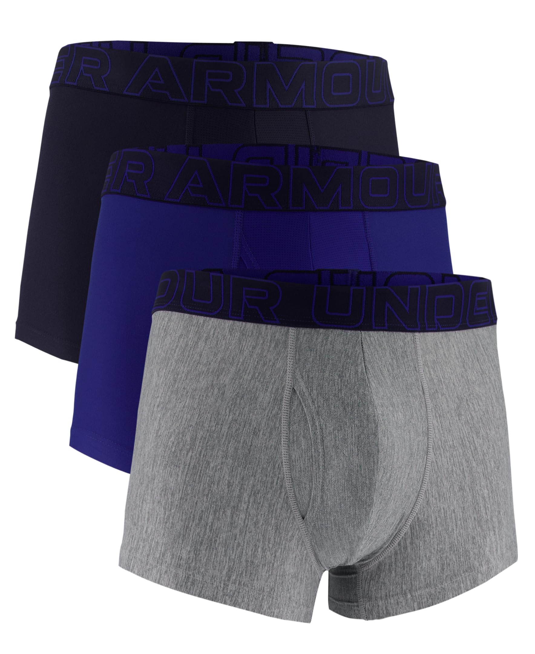 Under Armour Men's Multi-Pack Performance Tech Trunk, Boxer Brief with 3" Inseam, Ultra-Soft Image