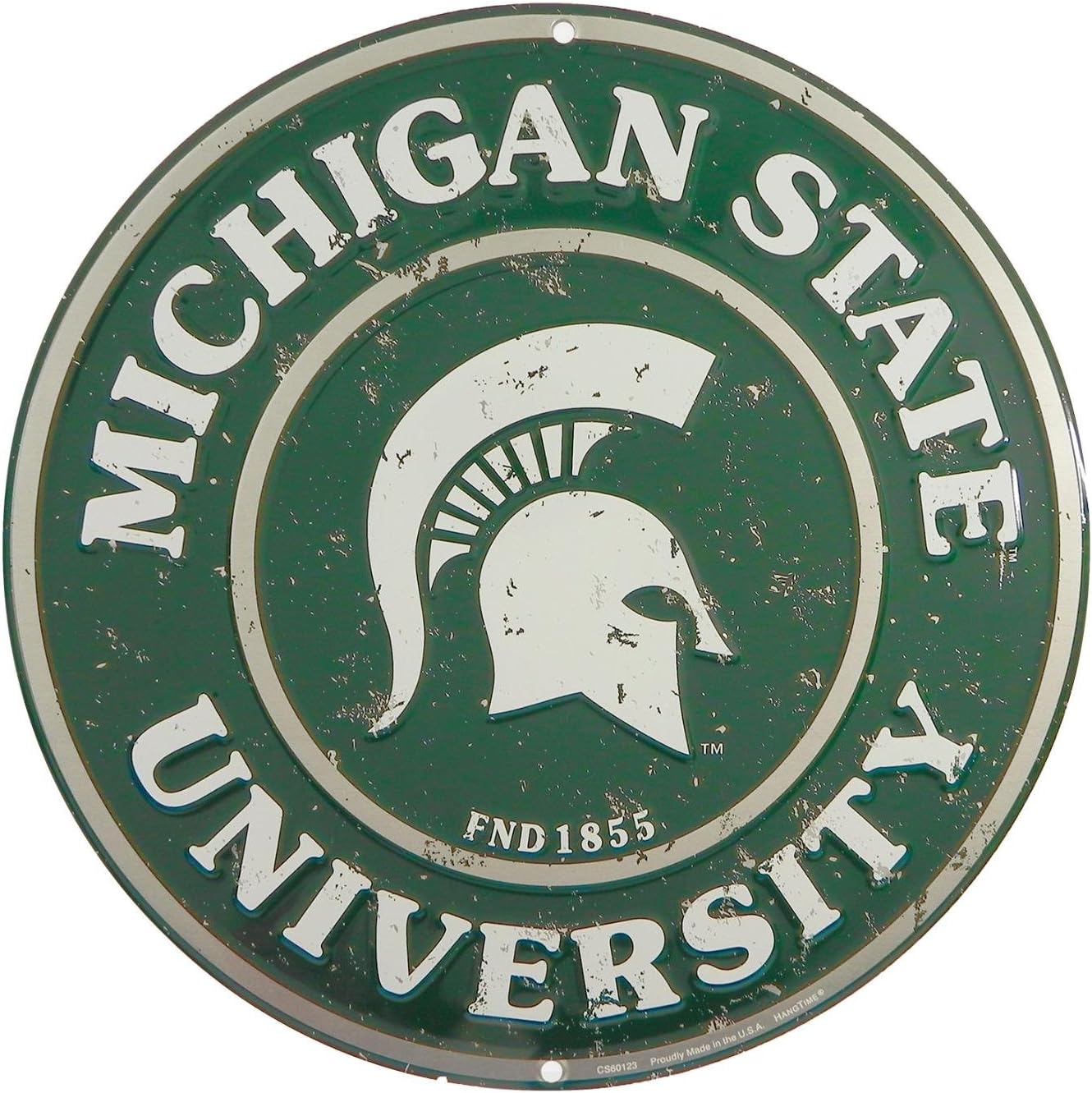 Msu Spartans Metal Sign Home Decor Home Living Aloli Ru