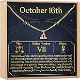 Dear Ava October Necklace Present for Birthday, Celebration, Gift for Her