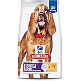 Hill's Science Diet Sensitive Stomach & Sensitive Skin Large Breed Adult Dry Dog Food 1-5, Prebiotic Fiber to Support Digestive Health, Chicken Recipe, 30 lb. Bag