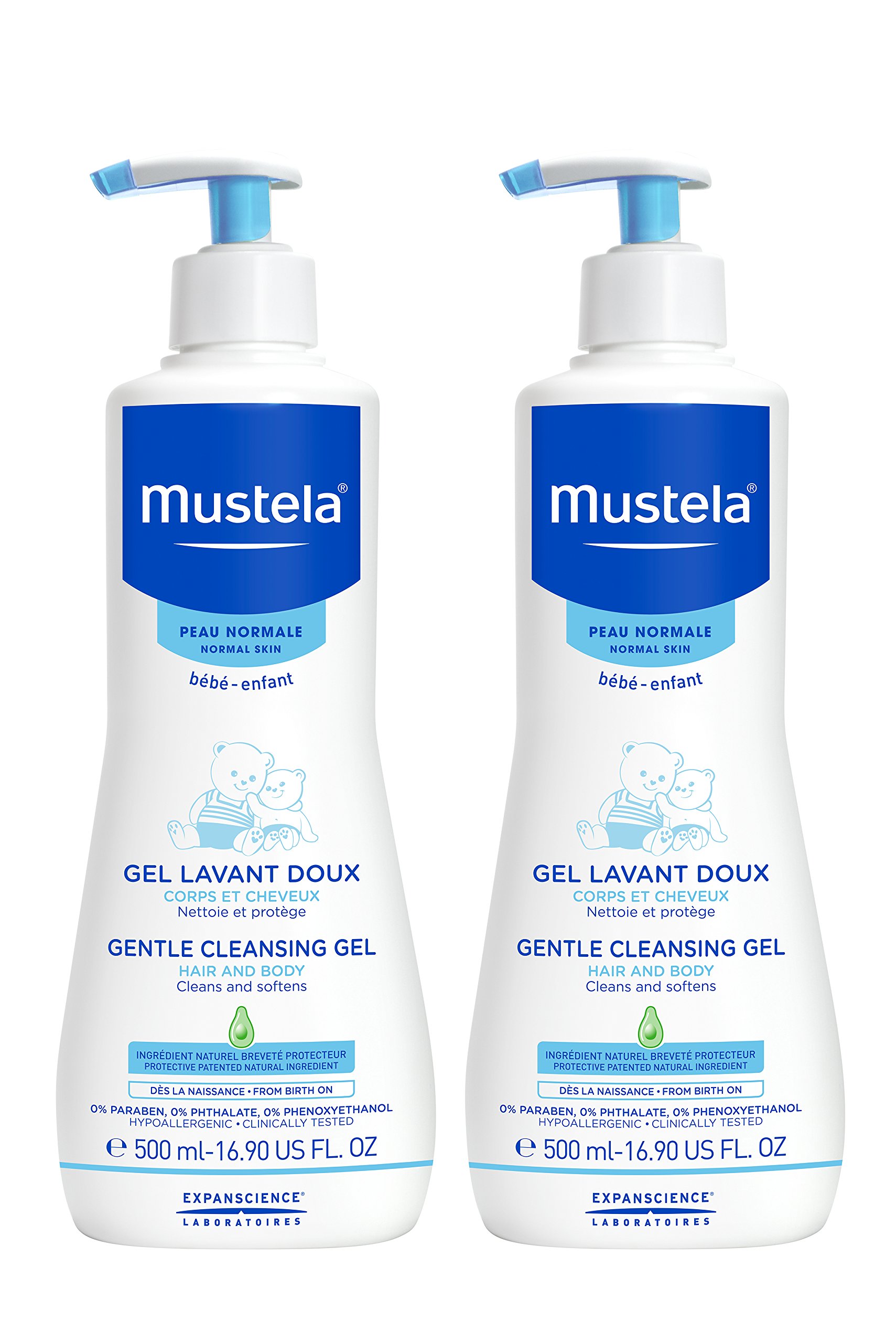 mustela hair and body 500ml