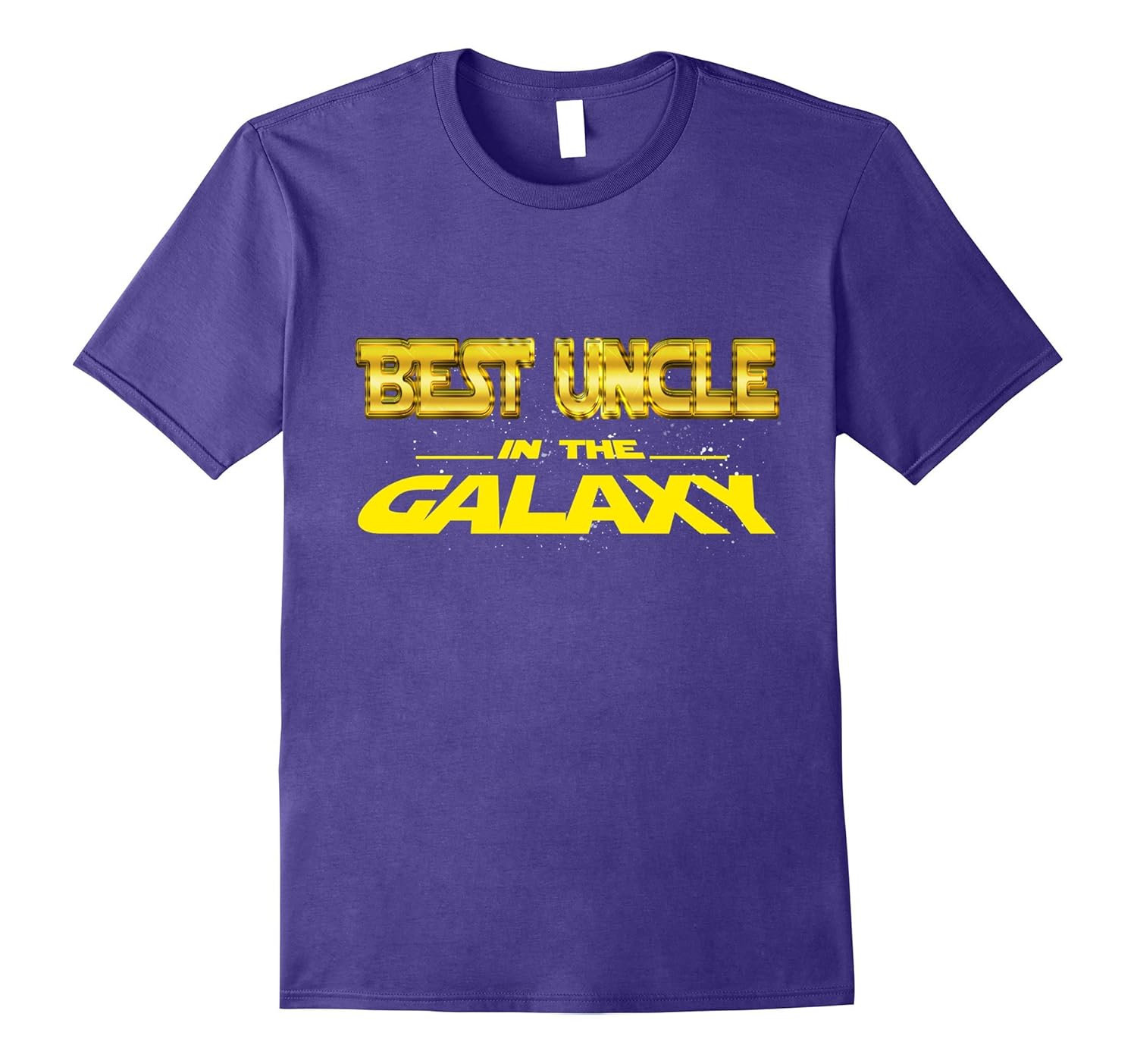 Mens Best Uncle In The Galaxy Funny T-Shirt Cool Uncle Gift-ANZ