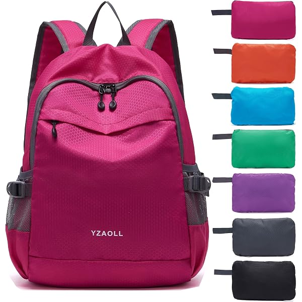 PLAY KING Foldable Waterproof Backpack - Lightweight Outdoor Travel Bag For Hiking & Gym