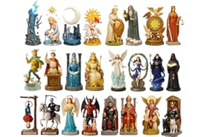Tarot Advent | 2D Acrylic Collectibles - Tarot Characters Countdown Calendar 2025,for Boy Girl Youth Student Friend Door Hand