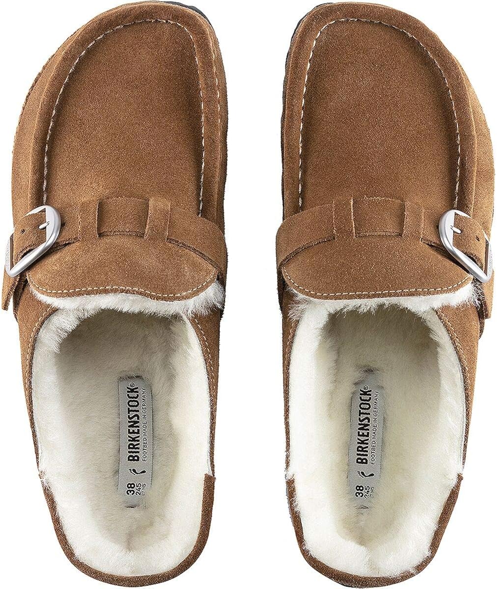  | Birkenstock Buckley Shearling Lined Narrow Shoe - Women's | Slides