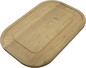 Walnut Hollow Solid Cherry Serving & Charcuterie Board for Entertaining, Weddings, and Gifts (42385)