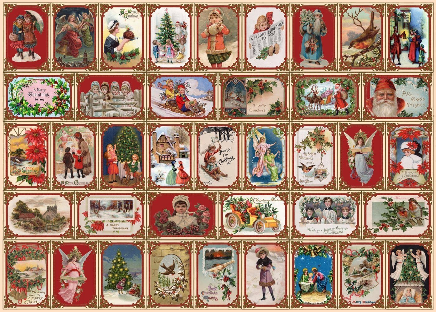 1000 Piece Jigsaw Puzzle Merry Christmas Amazon.co.uk Toys & Games