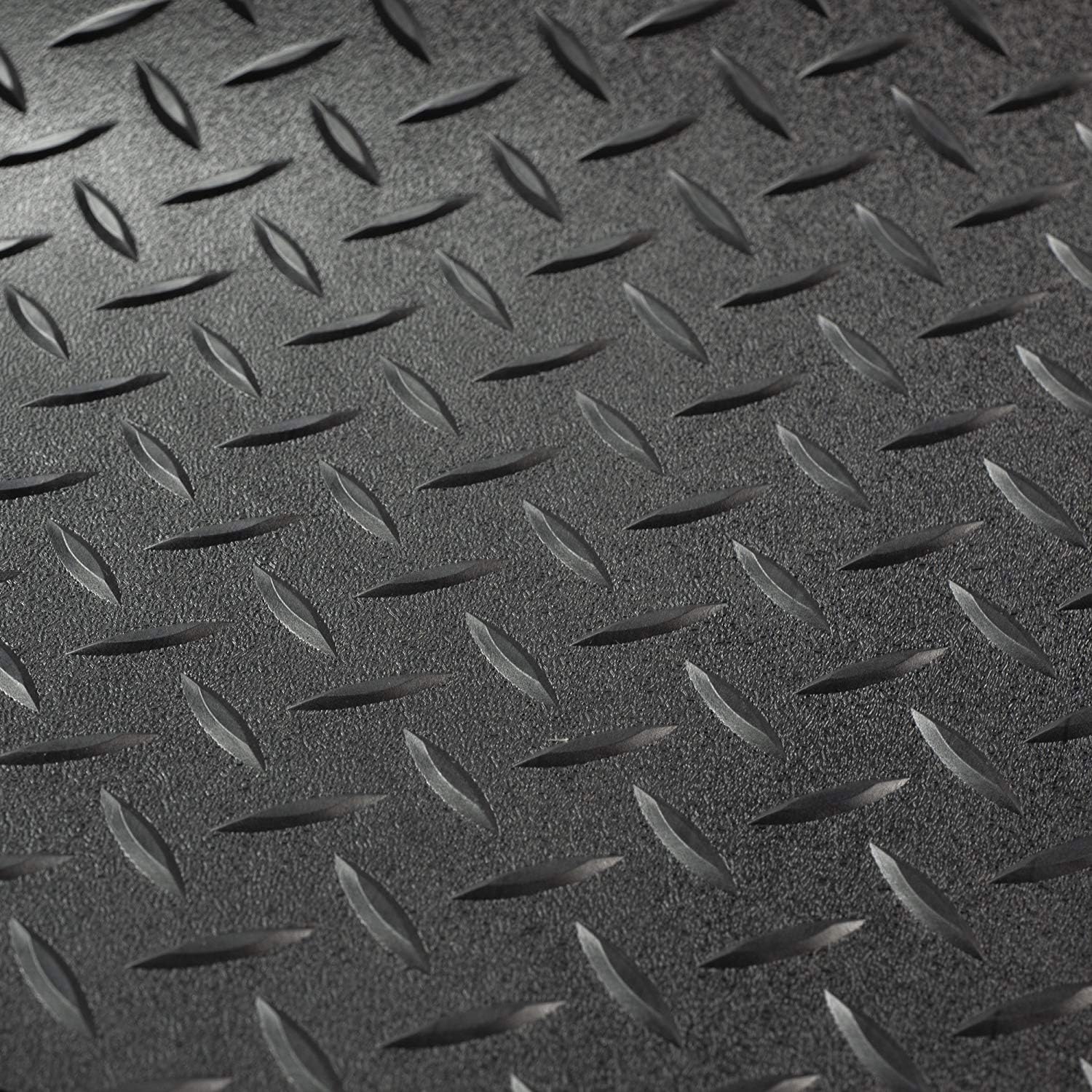 Rv Trailer Diamond Plate Pattern Flooring Black 8 6 Wide