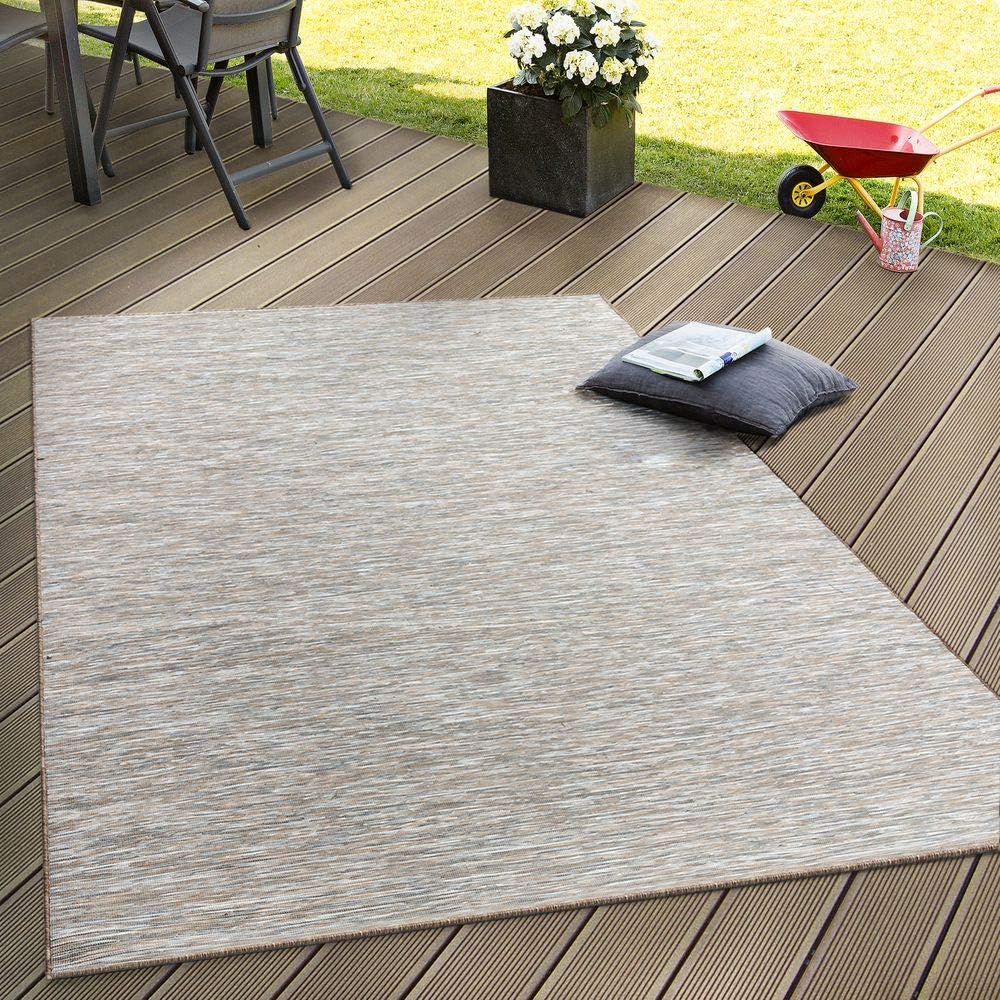 Paco Home Intérieur & Extérieur Tissage À Plat Tapis Terrasses Tapis