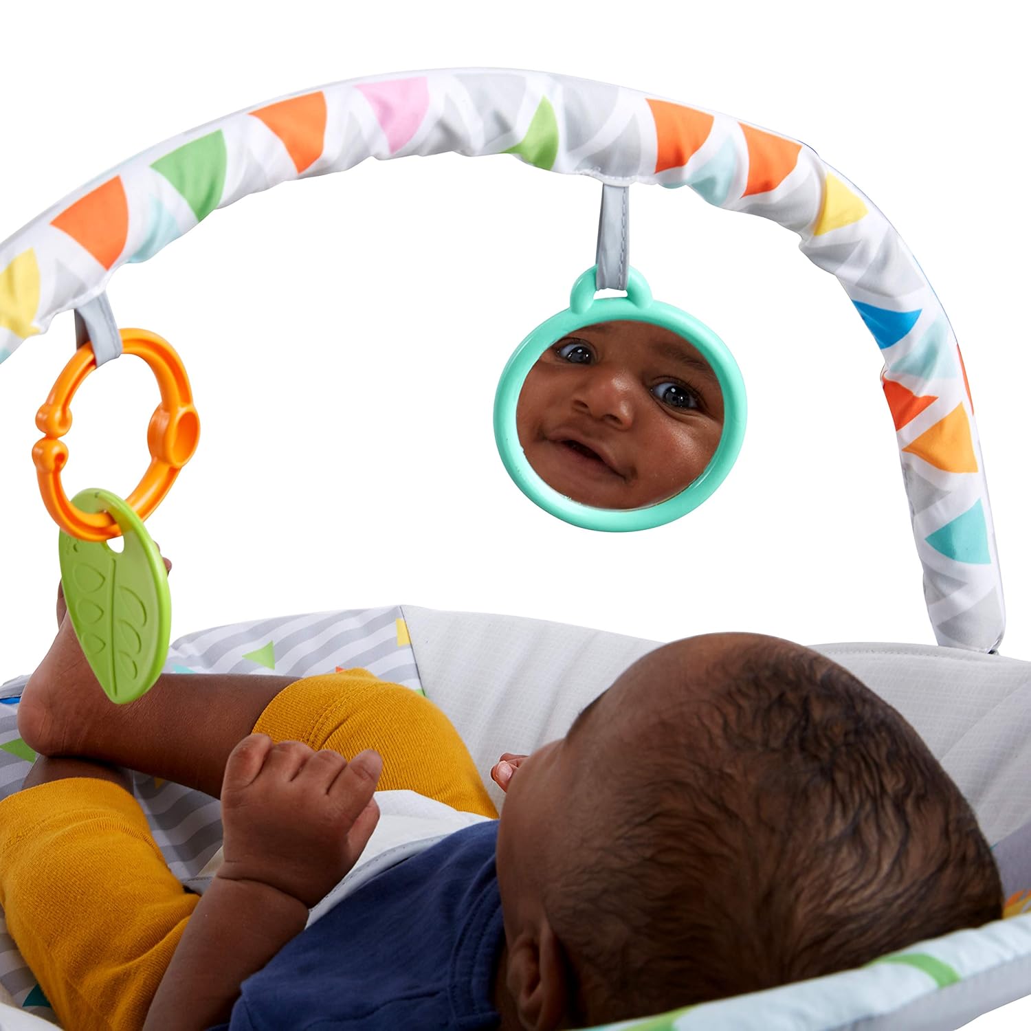 bright starts safari fun vibrating bouncer