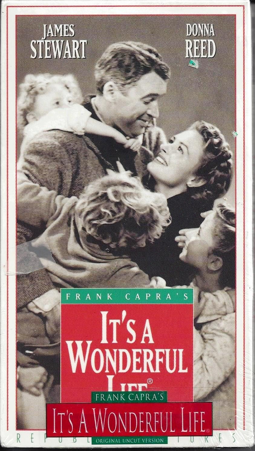 It's a Wonderful Life [VHS] James Stewart, Donna Reed