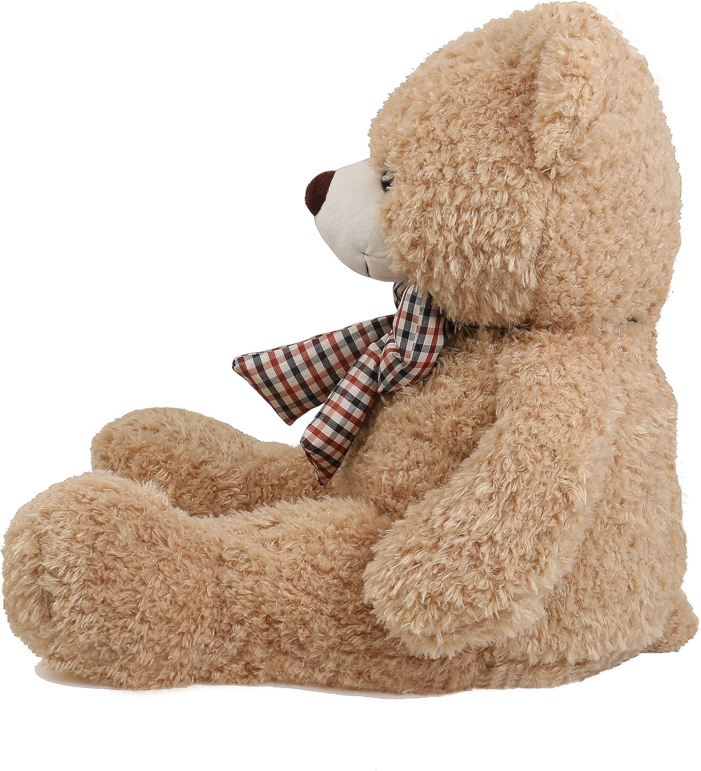 DOLDOA Big Teddy Bear Stuffed Animals Plush Toy for Girlfriend Children (32 inch, Tan): Toys & Games