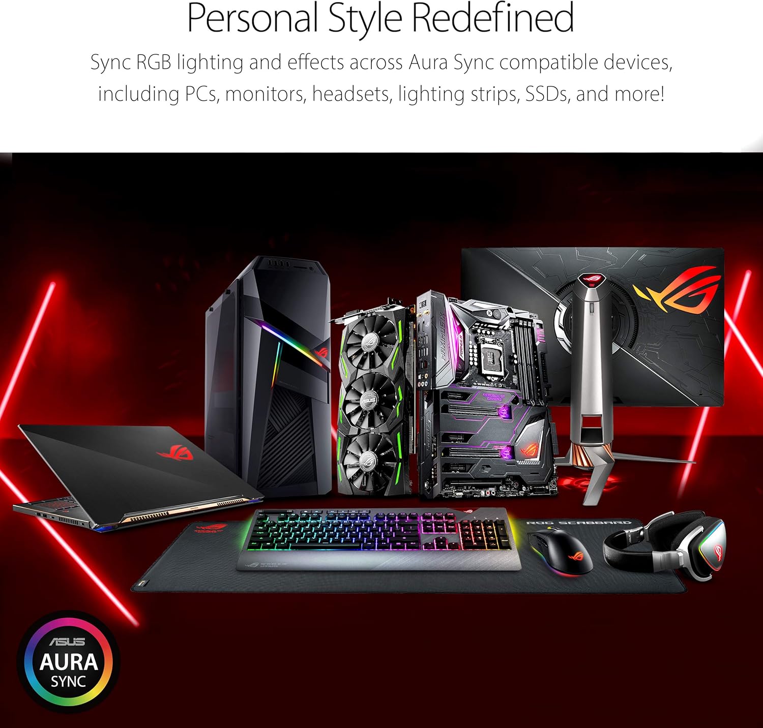 ASUS Optical Gaming Mouse - ROG Gladius II Core | Ergonomic Right-Hand Grip | Lightweight PC Gaming Mouse | 6200 DPI Optical Sensor | Omron Switches | 6 Buttons | Aura Sync RGB Lighting: Computers & Accessories