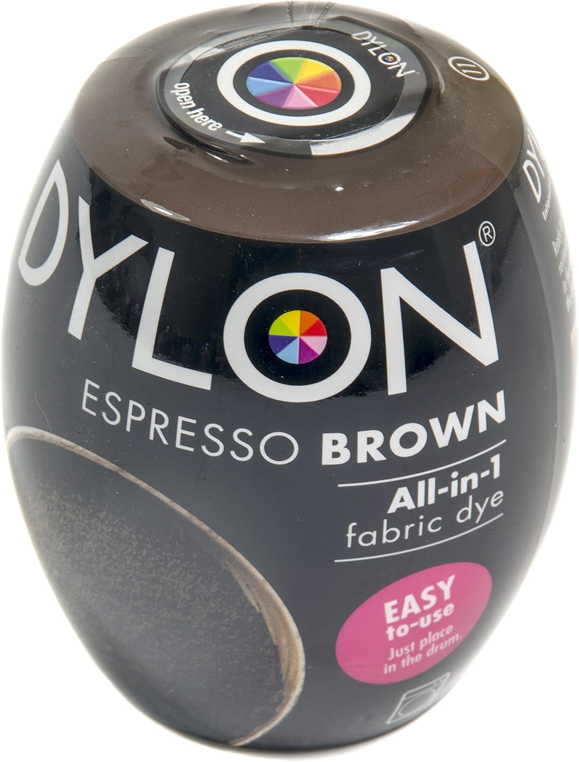 Dylon Machine Dye Pod Box of 3 Espresso Brown, 25 x 10 x 4 cm