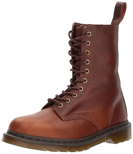 brown leather dr martens