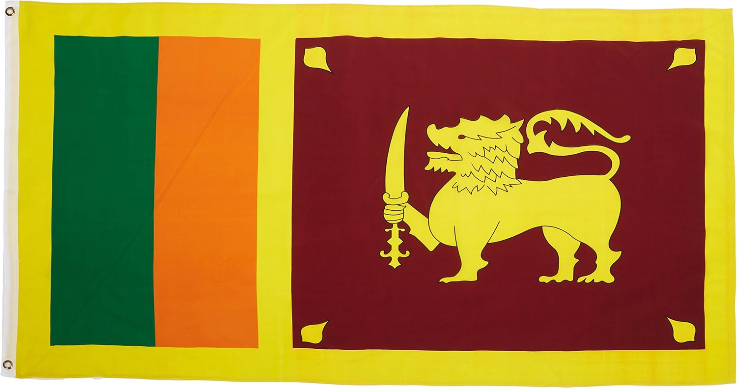Amazon Com Us Flag Store Sri Lanka 3 Feet By 5 Feet Printed
