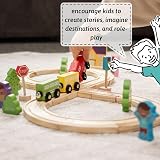 Jaques of London Train Set Wooden Toys 18 Track Pieces Gift Packaging view 3