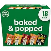 Frito Lay Snacks Baked &amp; Popped Mix Variety Pack, 18 Count