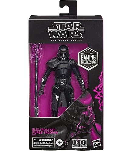 Star Wars The Black Series - Purge Trooper (Phase II Armor) - Action Figure 15 Cm Con Accessorio, Serie Obi-Wan Kenobi, Hasbro