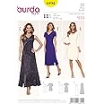 Burda Women's Dress Pattern, Size 10-20