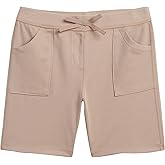 Nautica Girls School Uniform Sensory-Friendly Soft Pull-on Short