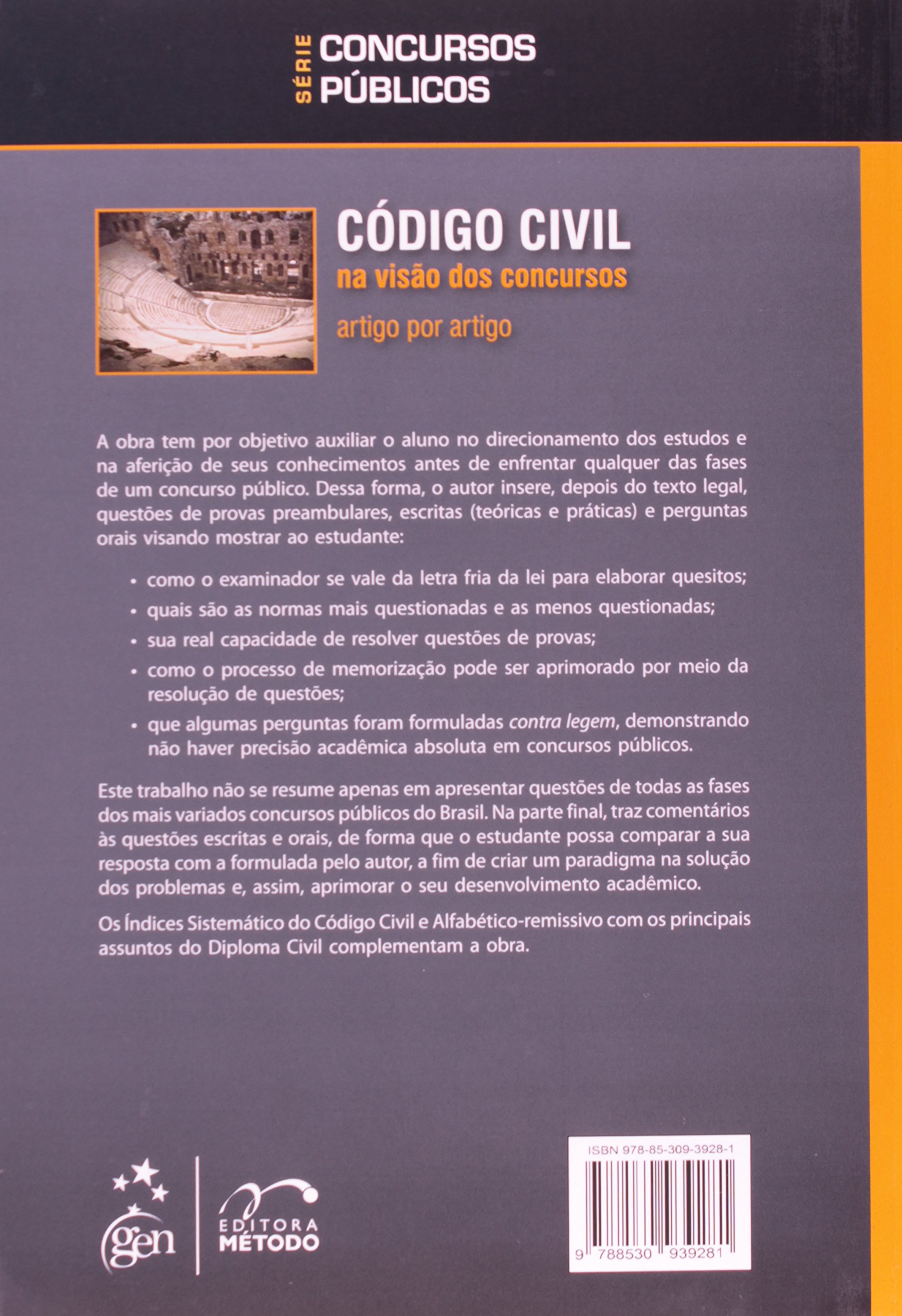 Codigo Civil Na Visao Dos Concursos Artigo Por Artigo Vitor Frederico Kumpel 9788530939281 Amazon Com Books