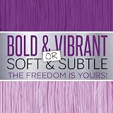 Knight & Wilson Colour Freedom Gloss Pro 150ml Mystic Purple Semi-Permanent view 6