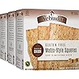 Yehuda Gluten-Free Matzo Squares Toasted Onion, 10.5 Ounce (Pack of 3)