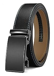 CHAOREN Leather Ratchet Belt Men - Customizable