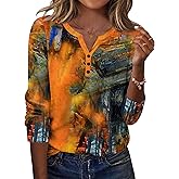 Zeagoo Long Sleeve Shirts for Women Casual V Neck Fall Tops Dressy Summer Work Blouses Clothes