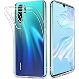 HOOMIL Clear Case for Huawei P30 Pro, Thin Slim Soft TPU Silicone Cover for Huawei P30 Pro Smartphone, Transparent