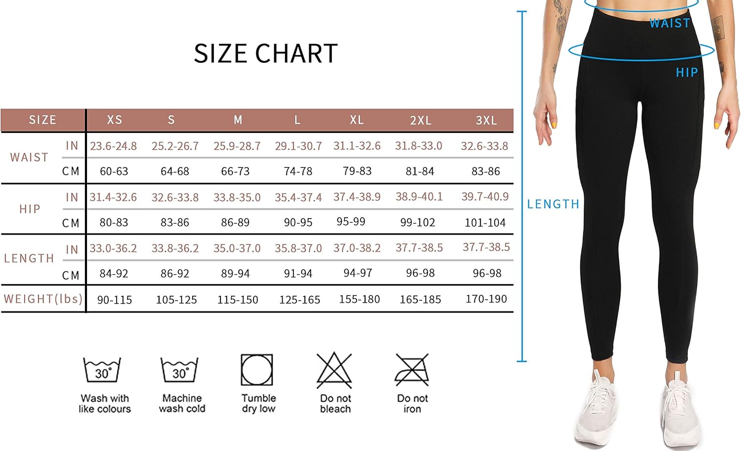 Sweetaluna Workout Leggings for Women with Pockets,High Waist Ankle Yoga Pants Running Tights Tummy Control: Clothing