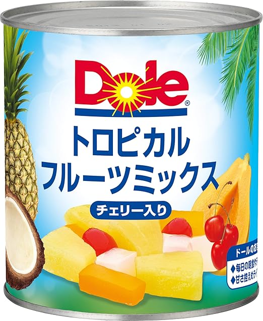 Amazon ドール トロピカルフルーツミックス ナタデココ入り 業務用 2g 12個 Dole ドール フルーツの缶詰 瓶詰 通販