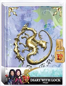 Disney Descendants Mals Diary Journal Book for Girls