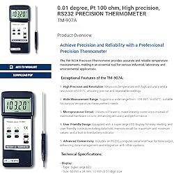 i-POOK high PRECISION THERMOMETER TM-907A 0.01