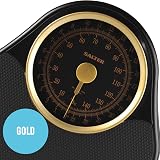 Salter Doctor Style Mechanical Bathroom Scale 150 kg Gold Black view 6
