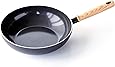GreenPan Hudson Healthy Ceramic Nonstick, 11" Wok, Black,CC002867-001