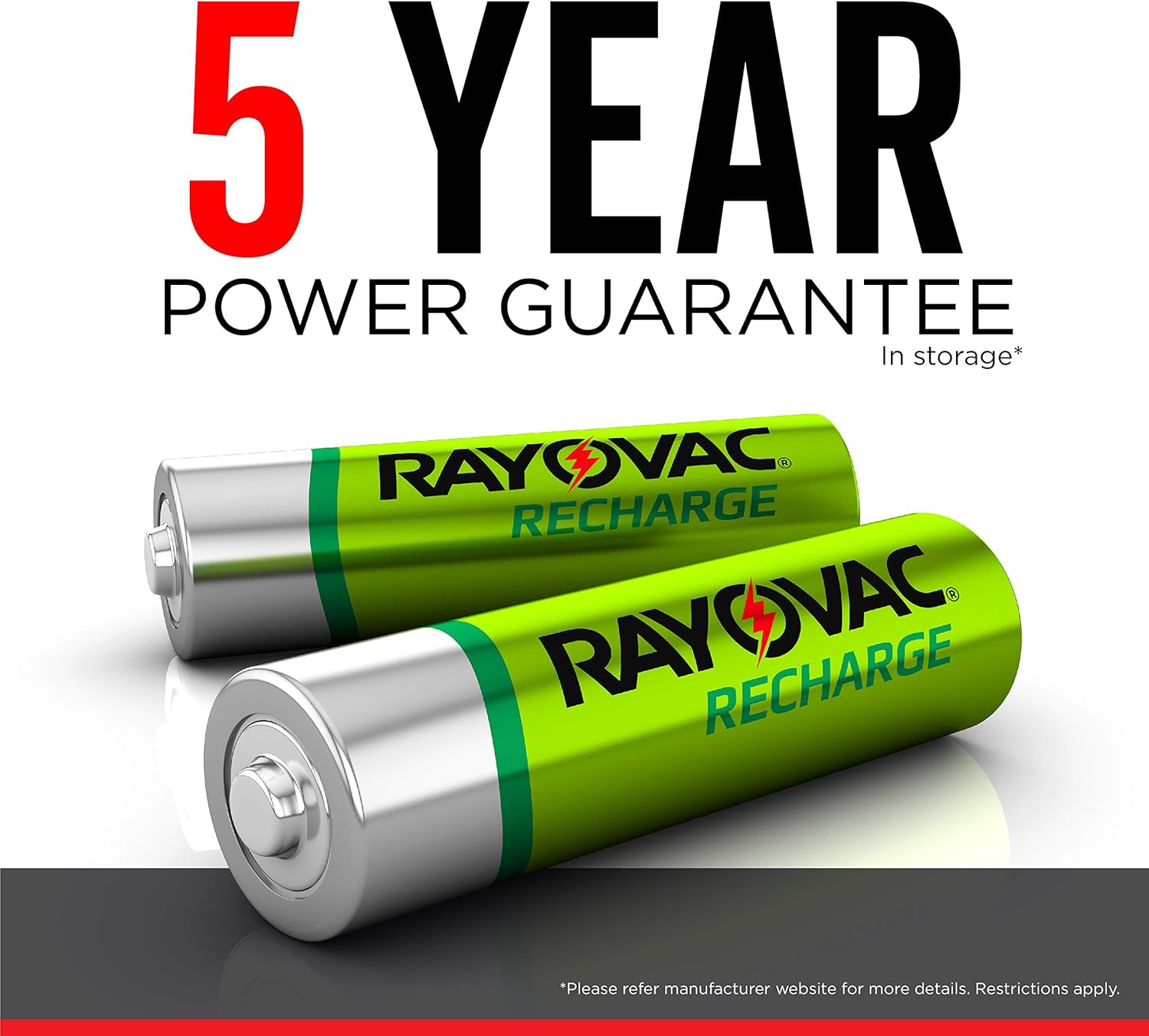 Rayovac Rechargeable AAA Batteries, 4 Count: Health & Personal Care
