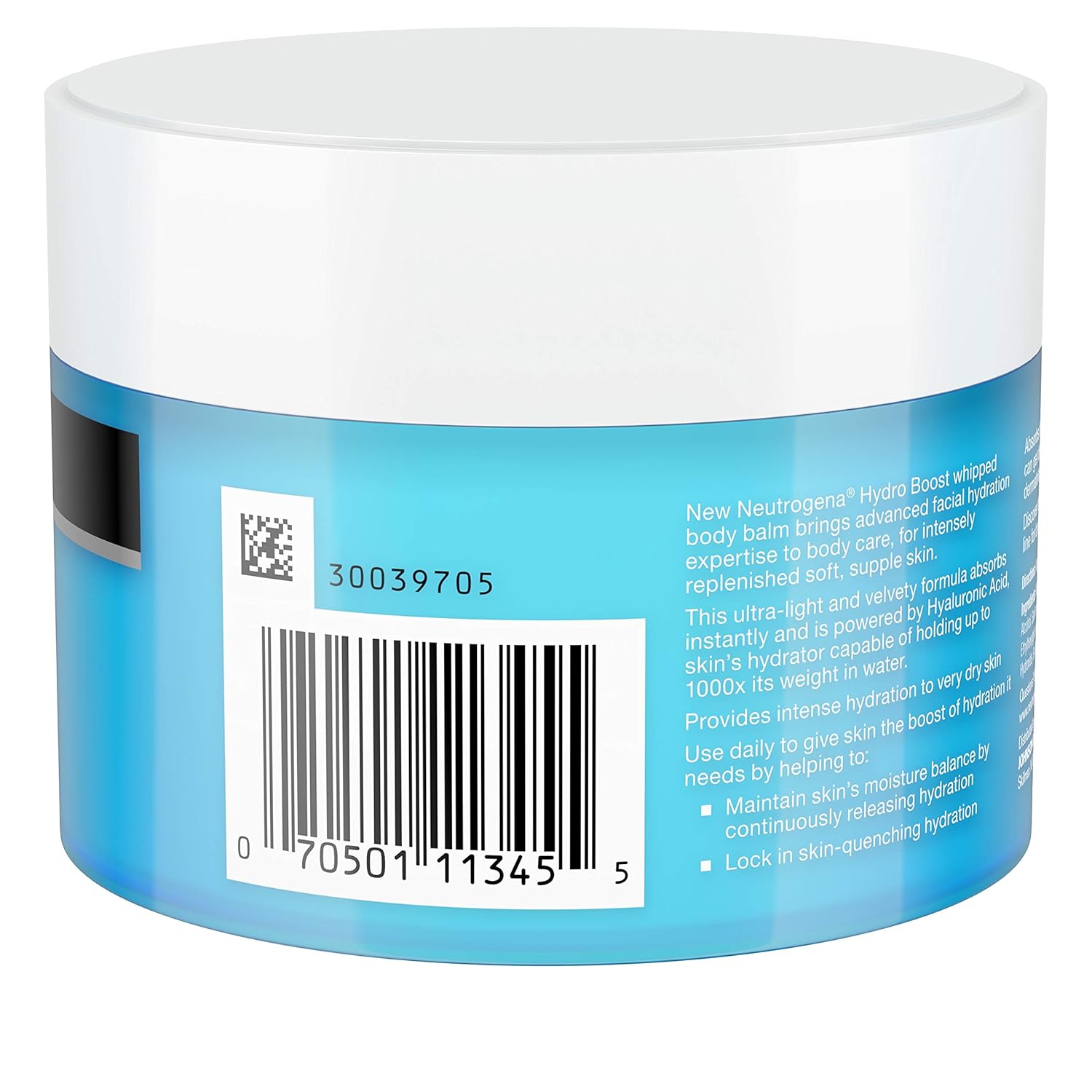 Neutrogena Hydro Boost Hydrating Whipped Body Balm, 6.7 Ounce : Beauty
