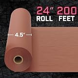 DIY CREW Peach Butcher Paper 24x200 ft USA Made Unwaxed BBQ Smoking Meat Wrap view 4