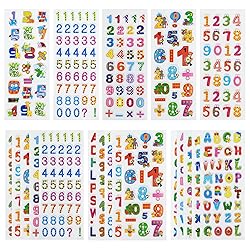 24 Sheets(300+) 3D Puffy Stickers for Toddlers