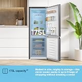 Fridgemaster MC50165EB 50cm Freestanding Fridge Freezer 175L Black view 5