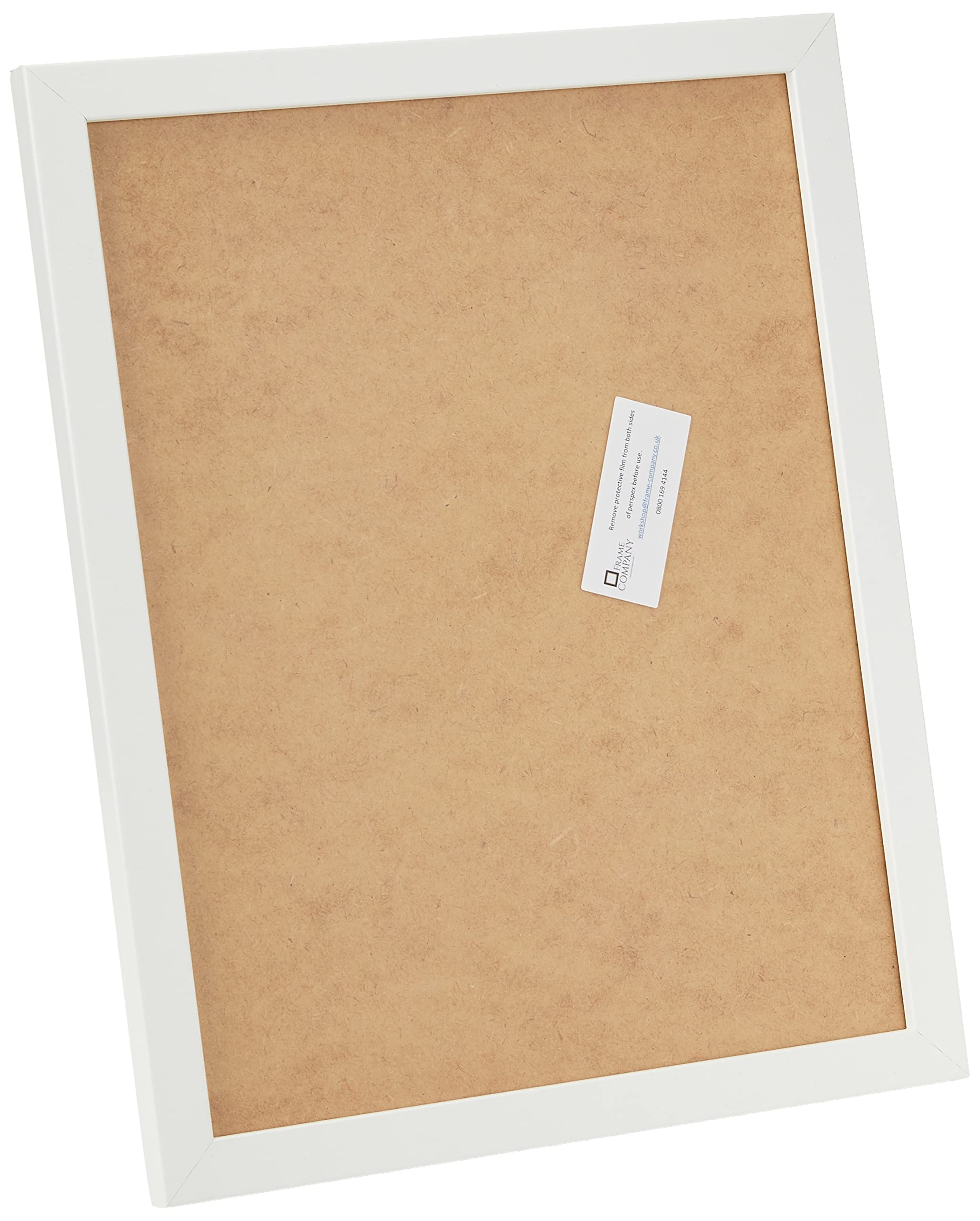 Frame Company Photo Frame, MDF, White, 14x11 inch Fitted with Perspex