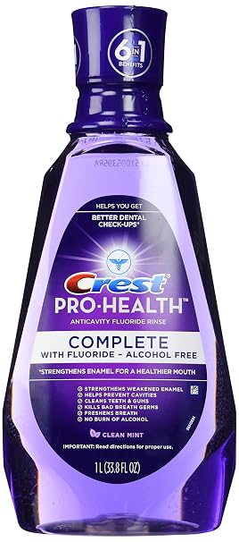 Crest Pro-health anticavity flouride rinse complete (037000293835)