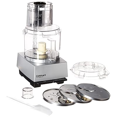 Processore alimentare personalizzato da 11 tazze Cuisinart DLC-8SBCY Pro, cromo spazzolato