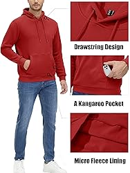 MAGCOMSEN Men Sweatshirts Hoodies Casual Hoody