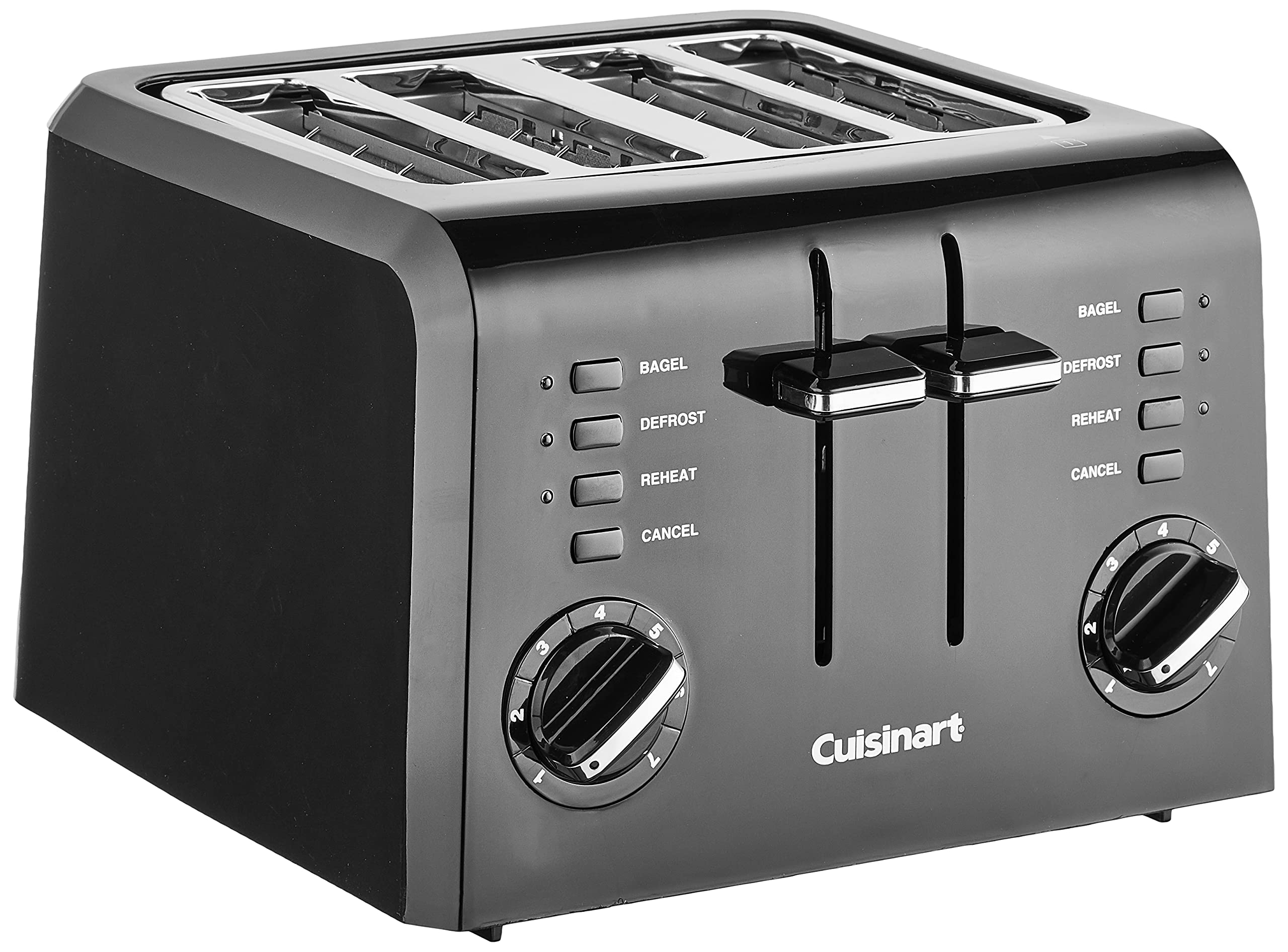 Photo 1 of Cuisinart CPT-142BK 4-Slice Compact Plastic Toaster, Black